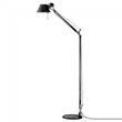 Tolomeo Lettura lámpara de pie negra Artemide